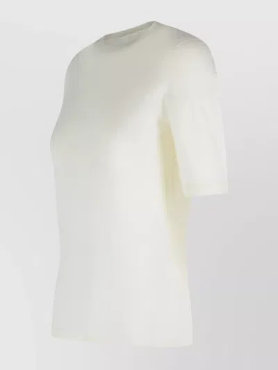 Max Mara 'white Virgin Wool Sweater' In White