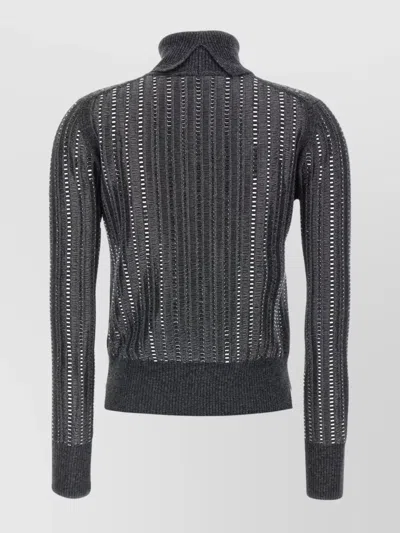 Ermanno Scervino Crystal Sweater Sweaters And Cardigans Gray