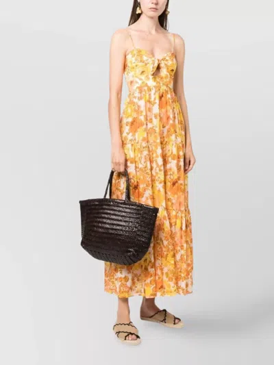 Dragon Diffusion Large Tote Bag With Bamboo Charm Detail
