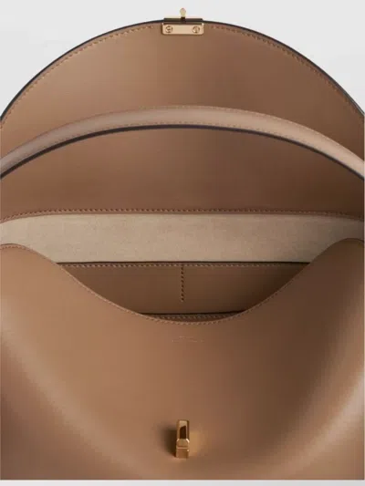 Totême Lock Leather Shoulder Bag
