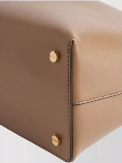 Totême Lock Leather Shoulder Bag
