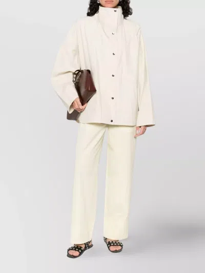 Totême Toteme Summer Parachute Jacket In White