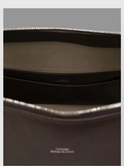 Totême Grained-leather Tote Bag