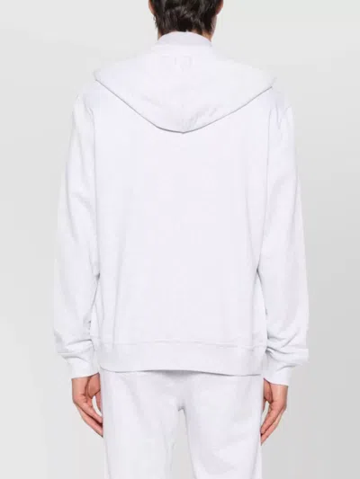 Brunello Cucinelli Hoodie Cotton Drawstring In White