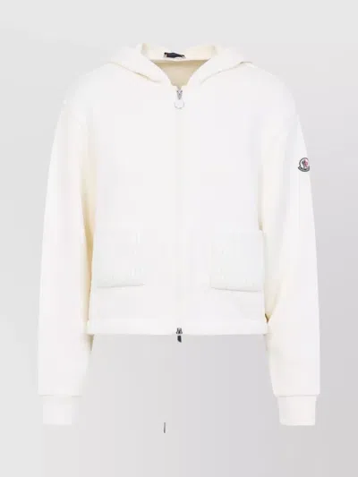 Moncler Cotton Fleece Zip Up Jacket