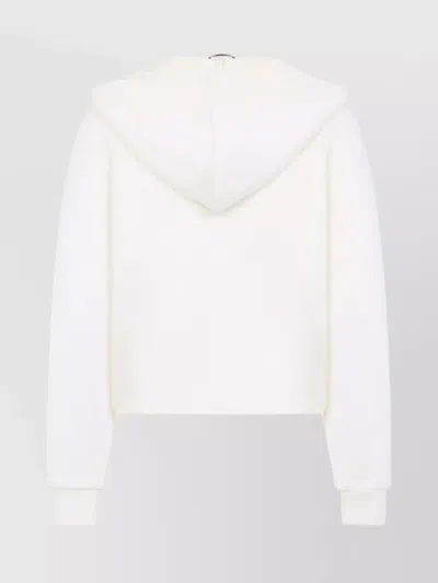 Moncler Cotton Fleece Zip Up Jacket