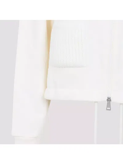 Moncler Cotton Fleece Zip Up Jacket