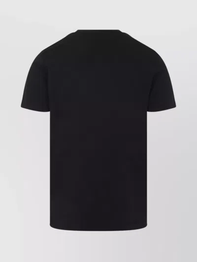 Moncler Men T-shirt With Flocked Cotton Logo