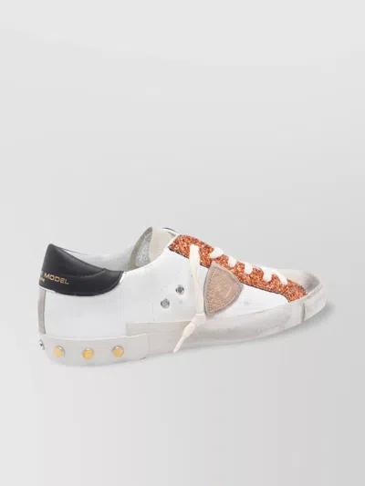 Philippe Model Sneakers Low Top Glitter Detail