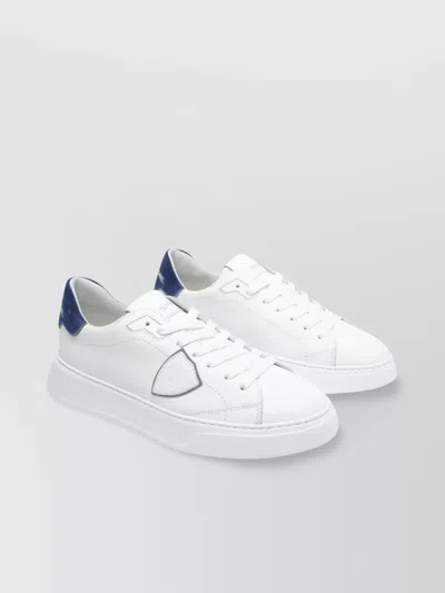 Philippe Model Low Top Round Toe Sneakers