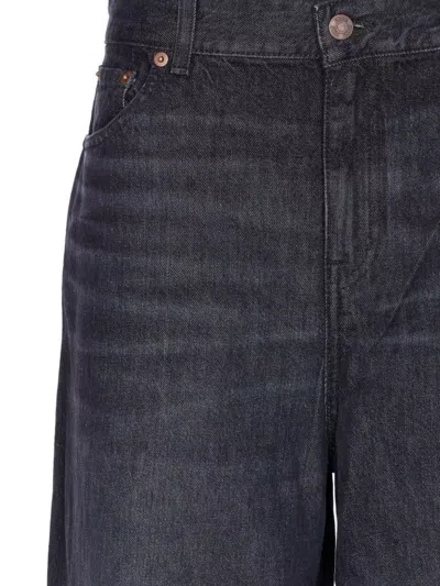Chloé Straight Leg Trousers High Waist In Black