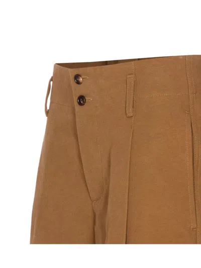 Chloé High Waist Bermuda Shorts With Wide Leg