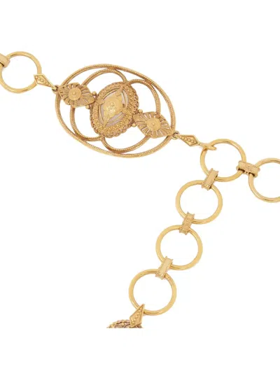 Chloé Chloe' Women Chloe' Amulet Belt In Gold