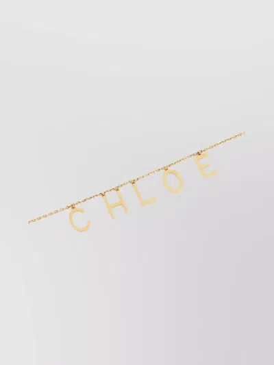 Chloé À La Plage Pendant Necklace In Gold