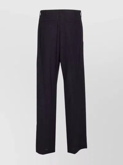 Brunello Cucinelli Sartorial Track Trousers In Fluid Twill Wool Crepe