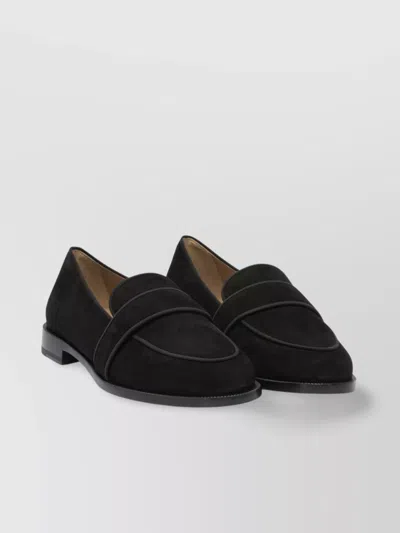 Aquazzura Slip-on Loafers Suede Finish