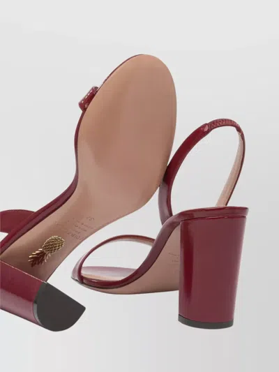 Aquazzura Round Toe High Heel Sandals