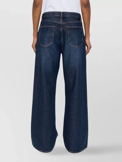 Frame Loose Fit Wide-leg Jeans