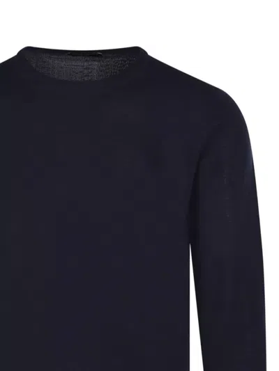 Roberto Collina Round Neck Long-sleeved Sweater In Black