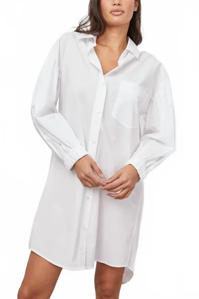 Rails Parson Shirtdress In White