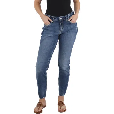 Silver Jeans Co. Suki Curvy Fit Skinny Womens Pocket Denim Skinny Jeans
