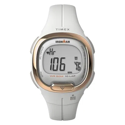 Timex T10 Rose Gold-tone Resin Watch
