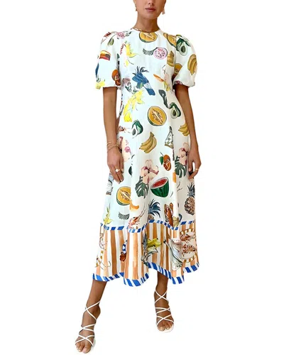 Esea Midi Dress In Multi
