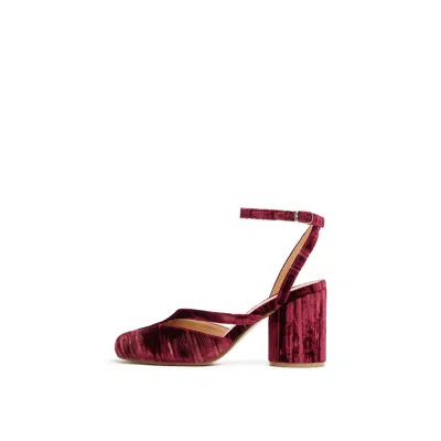 Maison Margiela Tabi Sandal Pump Woman Cordovan Red