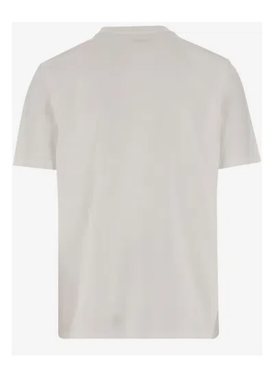 Carhartt Round Neck Script Cotton T-shirt In White