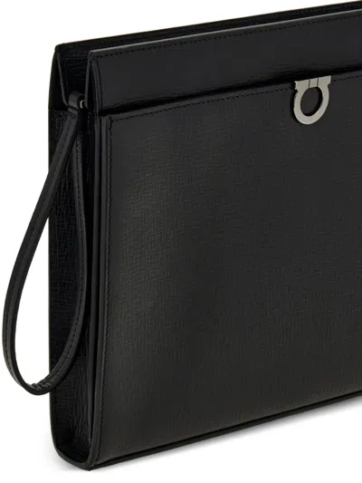 Ferragamo Gancini Clutch Bags