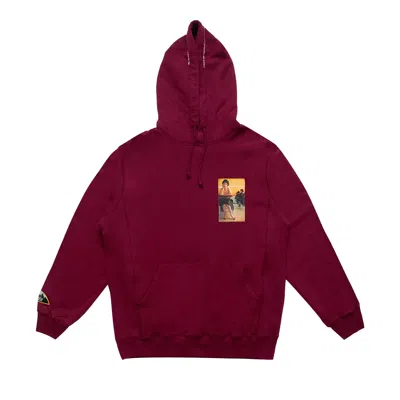 Pre-owned Undercover Twin Peaks Hoodie 'bordeaux' | Red | Men's Size 4