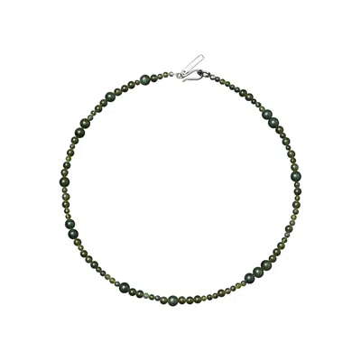 Pre-owned Sophie Buhai Constellation Necklace 16" | Green | Women's Size Onesize