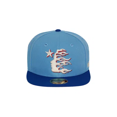 Pre-owned Hellstar Baseball Hat 'baby Blue' | Men's Size 7.375