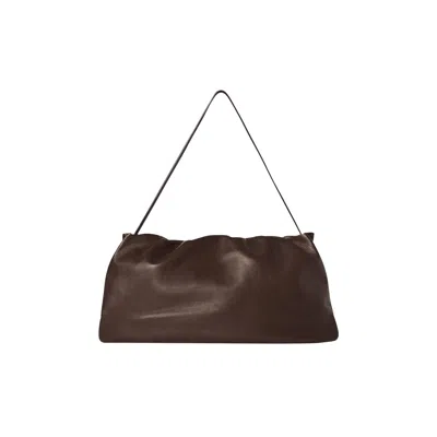 Pre-owned The Row Xl Bourse Handbag 'melange Ans' | Tan | Women's Size Onesize