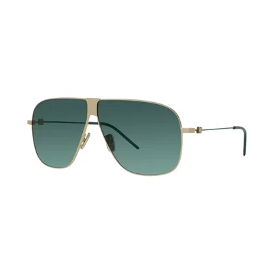 Pre-owned Givenchy Aviator Sunglasses 'green/gold' | Men's Size Onesize