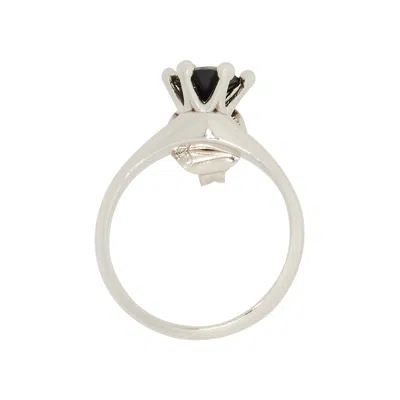 Pre-owned D'heygere Goat Exclusive For Manifesto  Earring | Silver | Women's Size Onesize