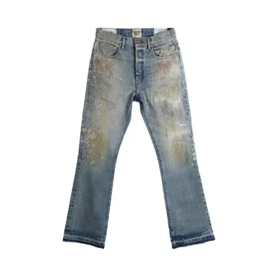 Pre-owned Gallery Dept. Greased 646 Pant 'indigo' | Blue | Men's Size 38