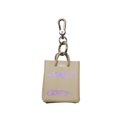 Pre-owned Medea Goat Exclusive For Manifesto  Mini Keychain | Cream | Women's Size Onesize