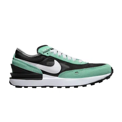 Pre-owned Nike Waffle One Gs 'black Light Menta' | Kid's Size 6