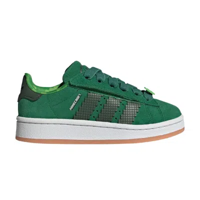 Pre-owned Adidas Originals Adidas Minecraft X Campus 00s J 'creeper' | Green | Kid's Size 3