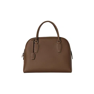 Pre-owned The Row India 12.00 Handbag 'olive Ans' | Tan | Women's Size Onesize