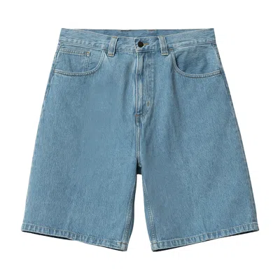 Pre-owned Carhartt Wip Brandon Shorts 'stone Bleached Blue' | Men's Size Xxl