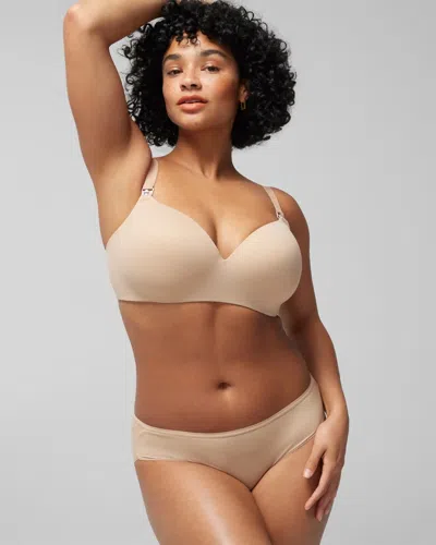 Soma Enbliss Maternity Nursing Wireless Bra In Beige Nude Size 42c |  Women's Bras
