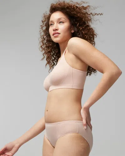 Soma Enbliss Luxe Convertible Bralette In Light Pink Size Large |  Women's Bras