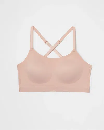 Soma Enbliss Luxe Convertible Bralette In Light Pink Size Large |  Women's Bras