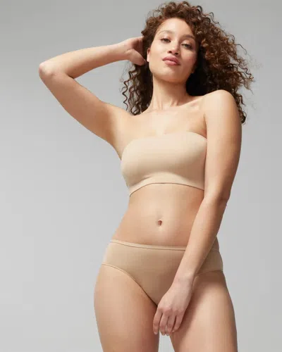Soma Enbliss Bandeau Bra In Beige Nude Size Xl |  Women's Bras