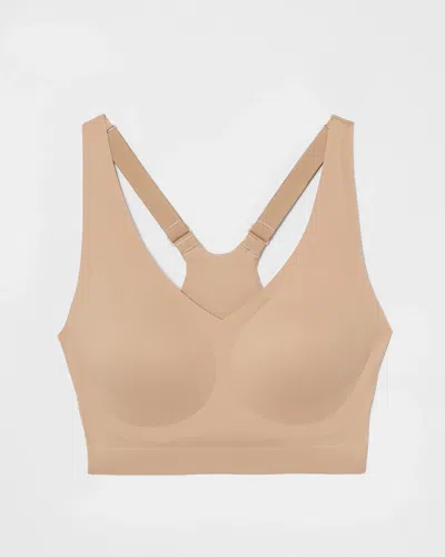 Soma Enbliss Racerback Bralette In Beige Nude Size Medium |  Women's Bras