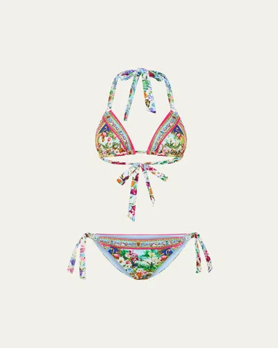 Camilla Spirit Of Santa Maria Soft Tie Triangle Two-piece Swimsuit