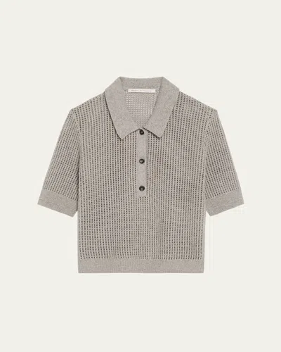 Maria Mcmanus Shrunken Mesh Polo