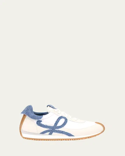 Loewe Flow Runner 2.0 Denim Sneakers
